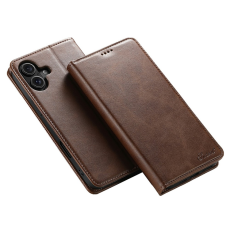 SUTENI - SUTENI iPhone 17 Plånboksfodral PU Läder - Brun