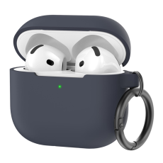 AHASTYLE - AHASTYLE AirPods 4 Skal Silikon PT196 - Midnattsblå
