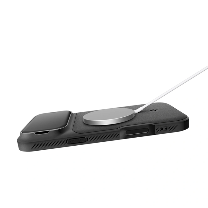 Spigen - Spigen iPhone 17 Pro Max Mobilskal MagSafe Optik Armor - Svart