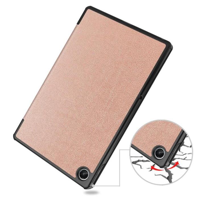 UTGATT - Lenovo Tab M10 Plus Gen 3 10.6 Fodral Smart - Rose Guld