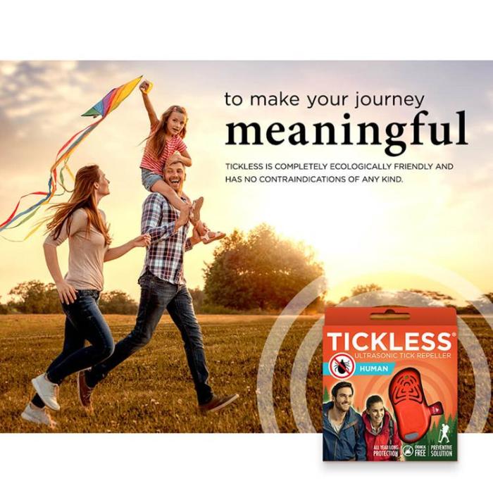 Tickless - Tickless Fästingskydd Human Orange