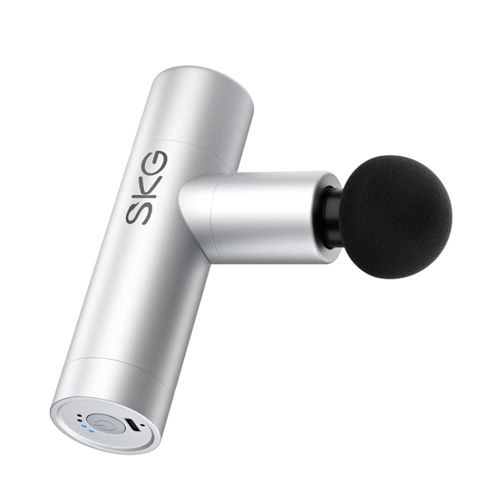 SKG - SKG F3 Lite Massagepistol För Hela Kroppen - Silver