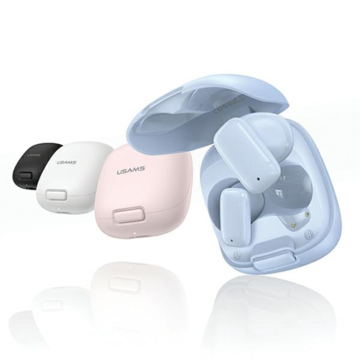 USAMS - USAMS In-Ear Hörlurar Bluetooth TWS ID Series - Rosa