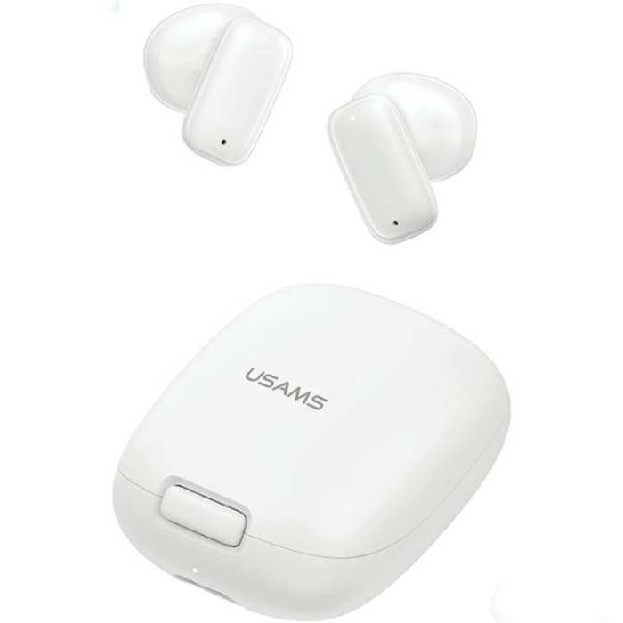 USAMS - USAMS In-Ear Hörlurar Bluetooth TWS ID Series - Vit