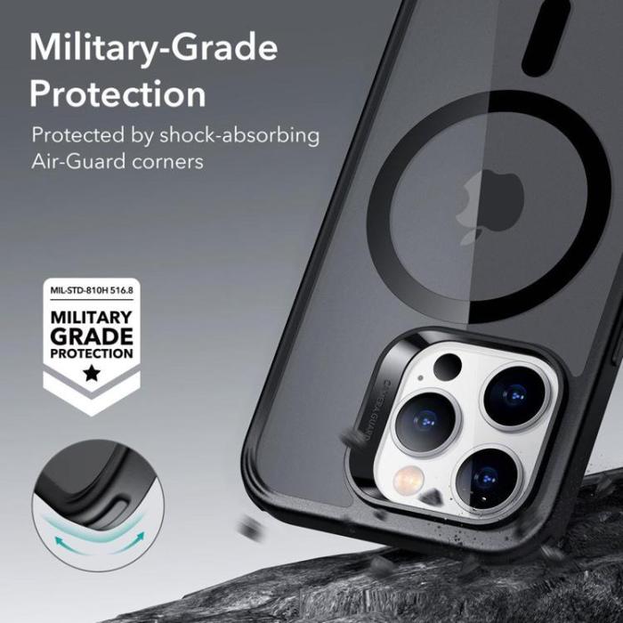 ESR - ESR iPhone 14 Pro Magsafe Skal Ch Halolock - Frosted Svart