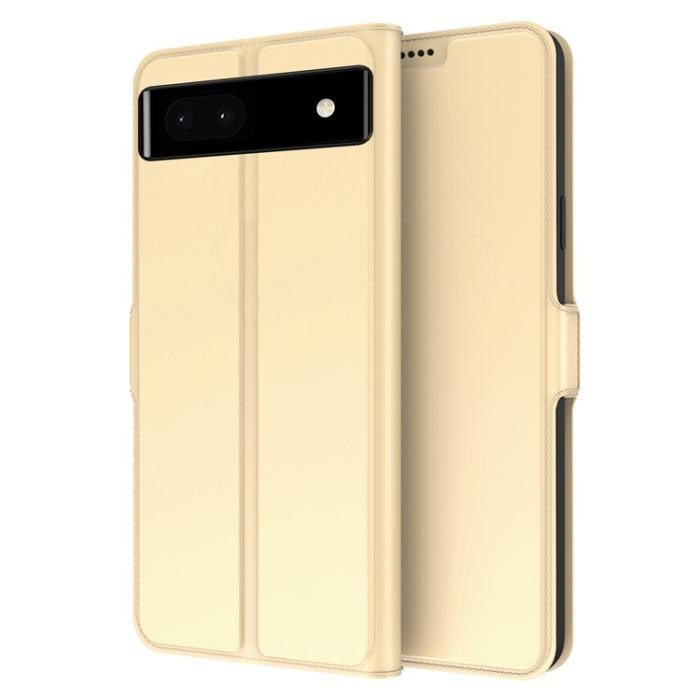 A-One Brand - Google Pixel 6a Plånboksfodral Magnetic Folio - Guld