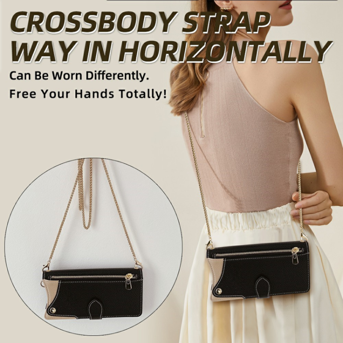 A-One Brand - OnePlus 15 5G Plånboksfodral Irregular Tail Style Läder - Svart