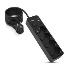 Huslog - Huslog Grenuttag med 5 Str&ouml;mbrytare HUS1053