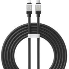 BASEUS - Baseus USB-C till lightning kabel 20W 2m CoolPlay - Svart
