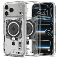 Spigen - Spigen Mobilskal F&ouml;r iPhone 18 Pro/17 Pro Magsafe Ultra Hybrid Neo One