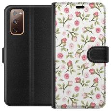 iSecrets - Pl&aring;nboksfodral till Samsung Galaxy S20 FE med Blommigt
