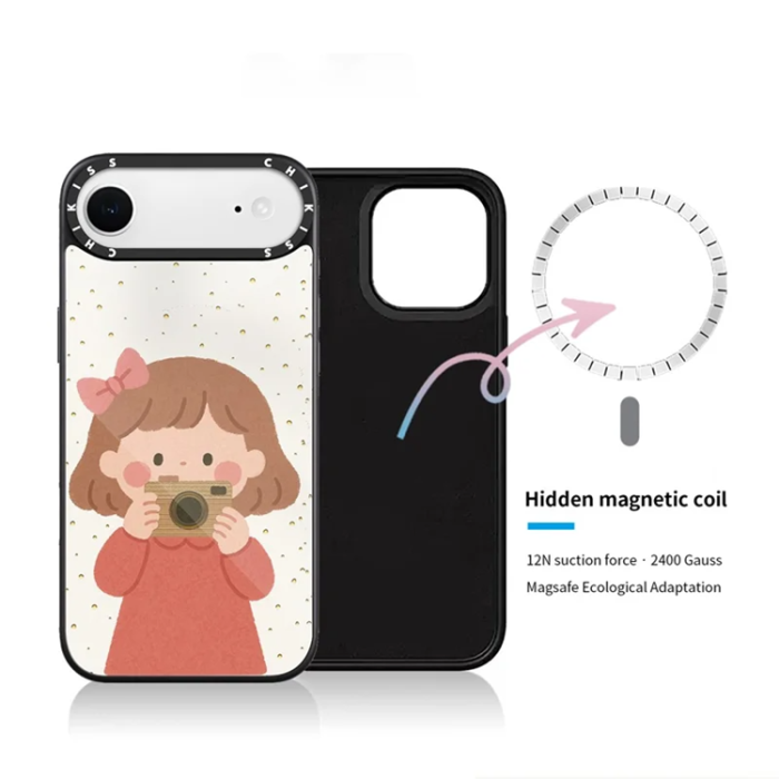 A-One Brand - iPhone 17 Air Mobilskal MagSafe Aluminium Silikon