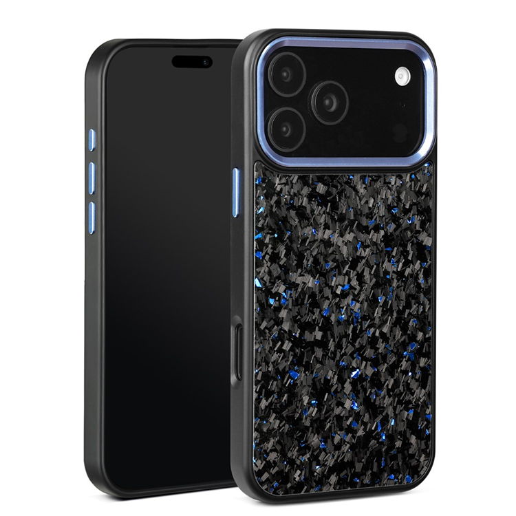 Mobilskal till iPhone 17 Pro MagSafe Aramid Fiber Forged - Blå (Blå) | 2353 | AlltMobil