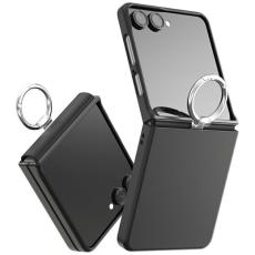 Araree - Araree Galaxy Z Flip 7 Mobilskal Aero Flex East-Grip Ring - Svart