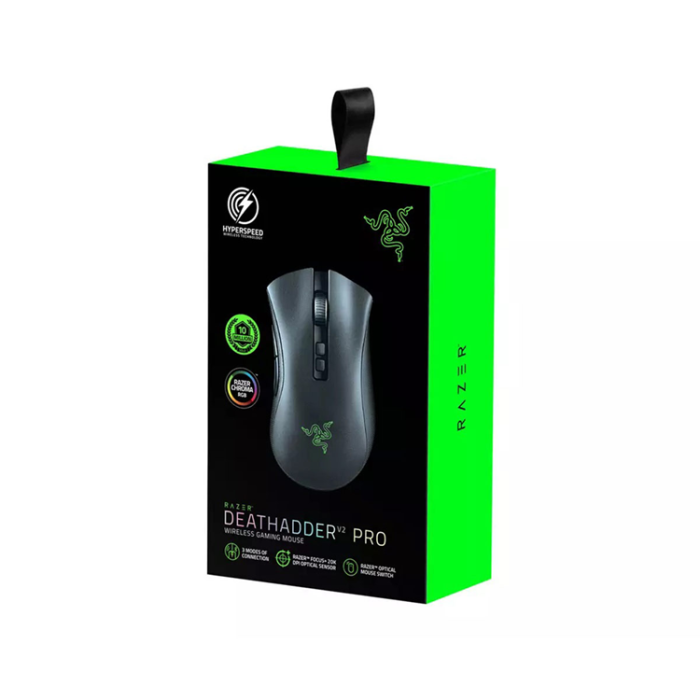 Razer - Razer DeathAdder V2 Pro Gaming Mus - Svart