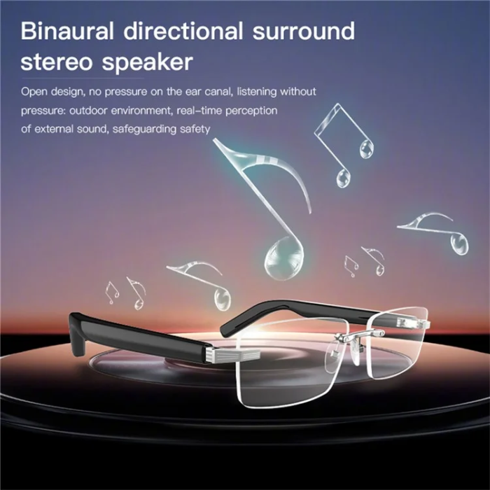 OEM - Smart Glasögon Bluetooth 5.3 med Mic G06-T - Gradient