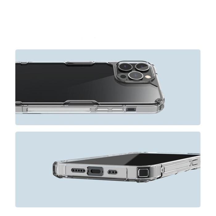 Nillkin - Nillkin iPhone 14 Pro Skal Nature Pro - Blå