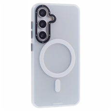 YOUNGKIT - YOUNGKIT Galaxy S25 Mobilskal MagSafe Shockproof Matte - Vit