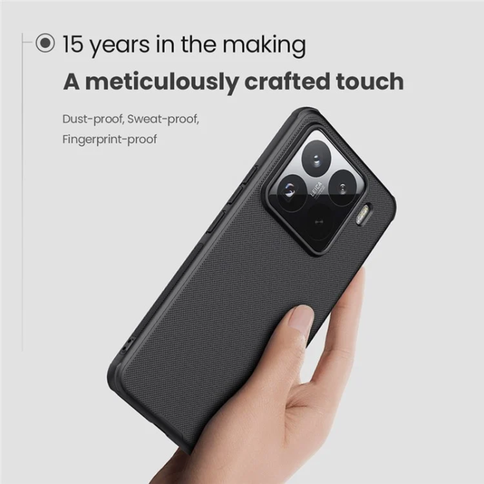 Nillkin - Nillkin Xiaomi 15 Pro Mobilskal Frosted Shield Pro - Grön