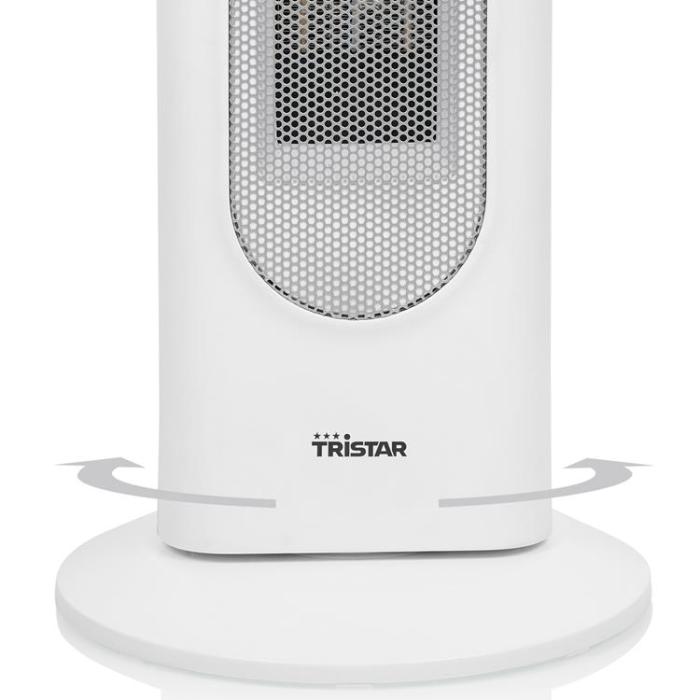 Tristar - Tristar Värmefläkt 2000W Keramiskt Element Tippskydd