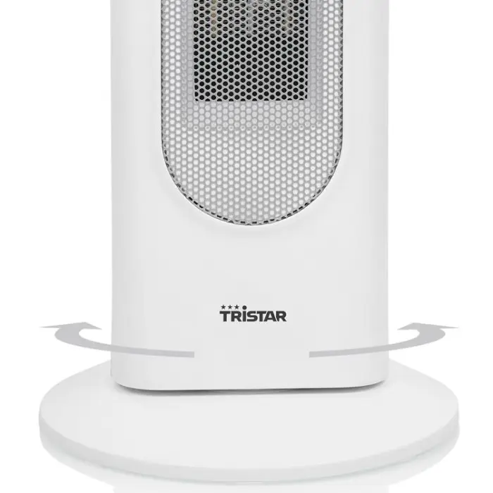 Tristar - Tristar Värmefläkt 2000W Keramiskt Element Tippskydd
