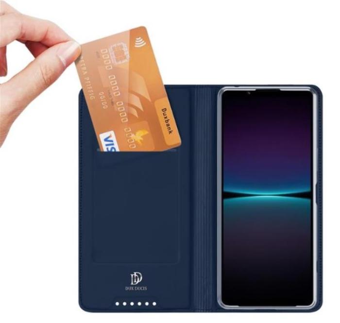 Dux Ducis - Dux Ducis Sony Xperia 1 V Plånboksfodral Skin Pro - Blå