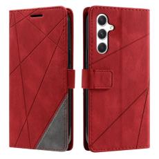 OEM - Pl&aring;nboksfodral f&ouml;r Samsung Galaxy S26 Konstl&auml;der - R&ouml;d