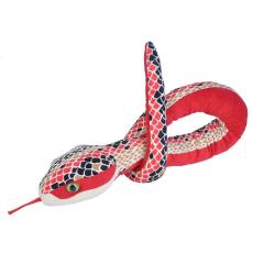 WILD R - WILD R Gosedjur Snakes 137 cm R&ouml;da Fj&auml;ll