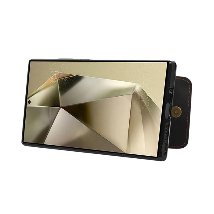 OEM - Mobilfodral för Samsung Galaxy S26 Ultra Kickstand Kortfack - Svart