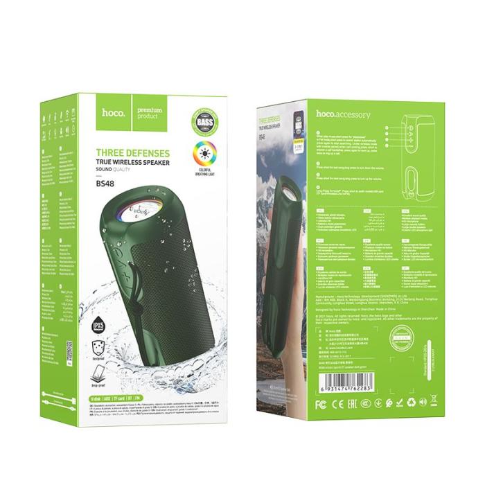Hoco - HOCO Bluetooth-högtalare Konstnärlig sport BS48 grön