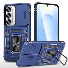OEM - Mobilskal f&ouml;r Samsung Galaxy S26 Kickstand PC + TPU - M&ouml;rkbl&aring;