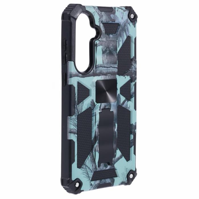 OEM - Mobilskal för Samsung Galaxy S26 Kickstand PC + TPU - Ljusgrön