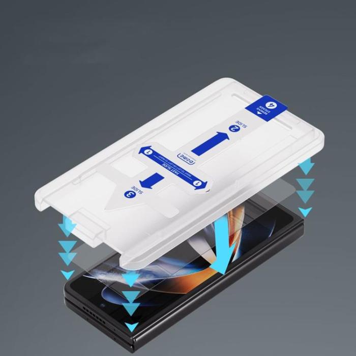 Whitestone - Whitestone Galaxy Z Fold 5 Härdat Glas Skärmskydd - Clear