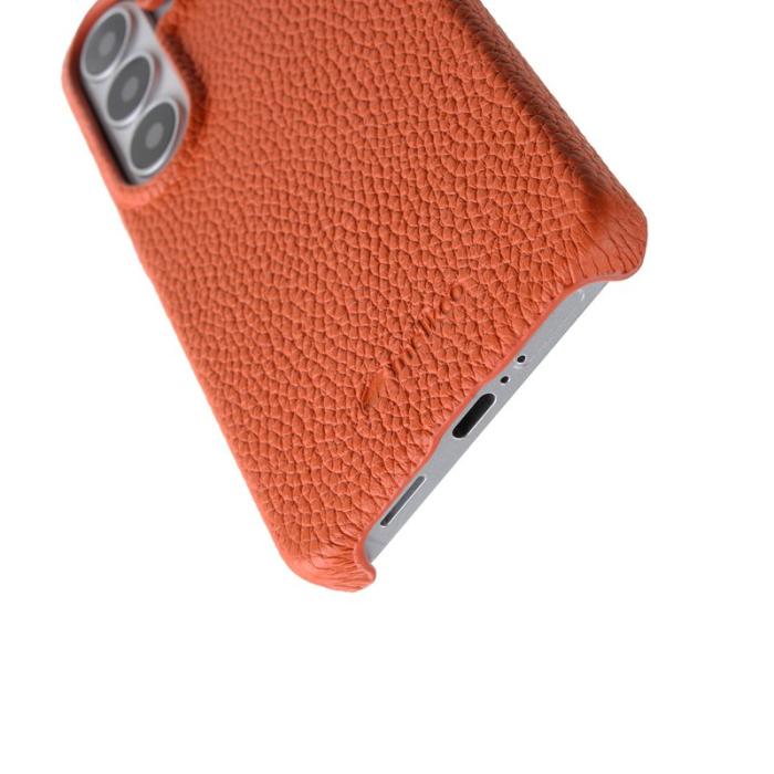 Melkco - MELKCO Mobilskal för Samsung Galaxy S26 Plus Magnetiskt Äkta läder - Orange