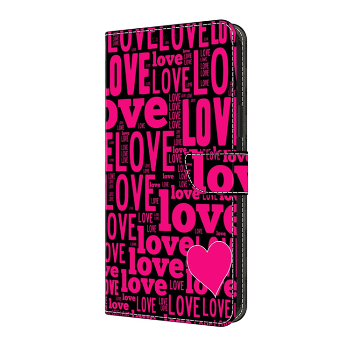 A-One Brand - Galaxy A17/A26 Plånboksfodral PU-läder Pattern Printing - Rosa