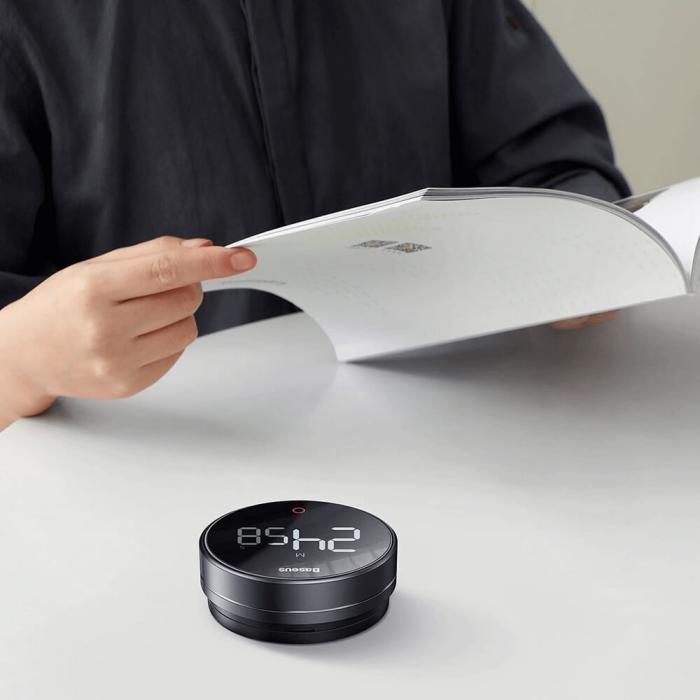 UTGATT1 - BASEUS heyo rotations nedräkningstimer Pro FMDS000013 Mörkgrå