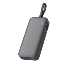 Cuktech - Cuktech Powerbank 20000 mAh 40W med Integrerad Kabel LPB200N - Gr&aring;