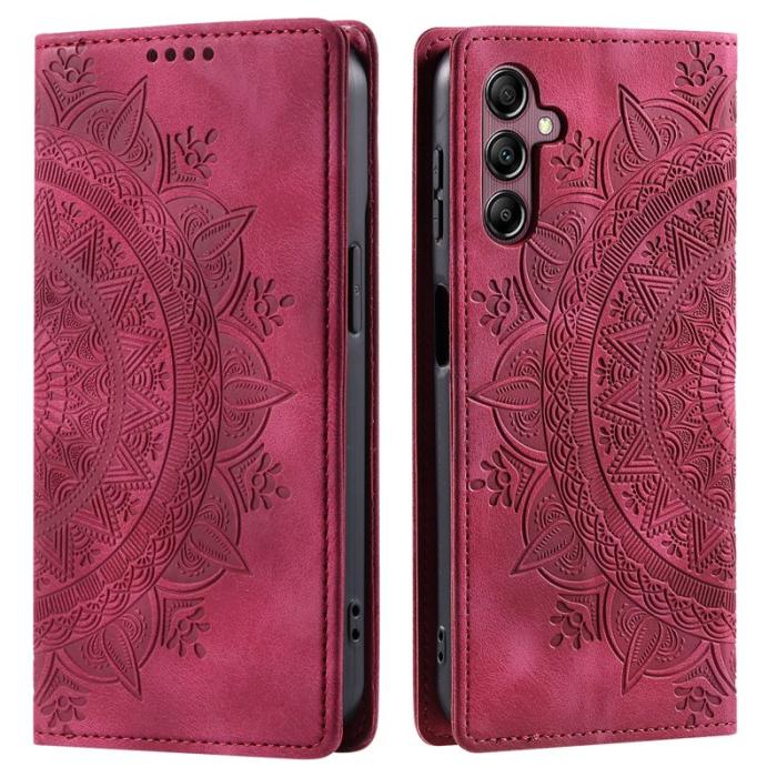 OEM - Mobilskal till Samsung Galaxy S26 Plus Magnetstängning KonstLäder - Rosa