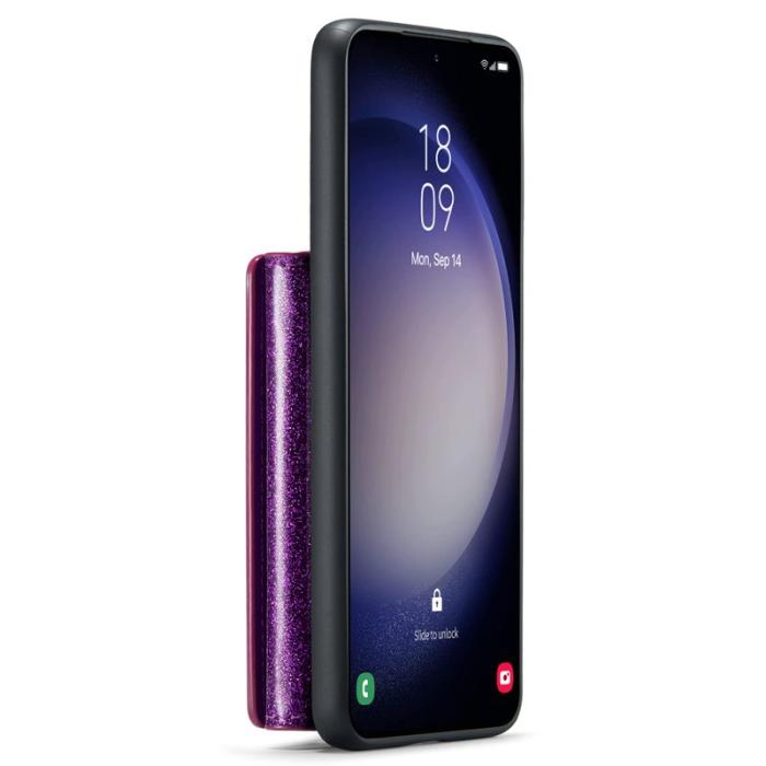 DG.MING - DG.MING M3 Series Mobilskal till Samsung Galaxy S23 FE Glitter Lila