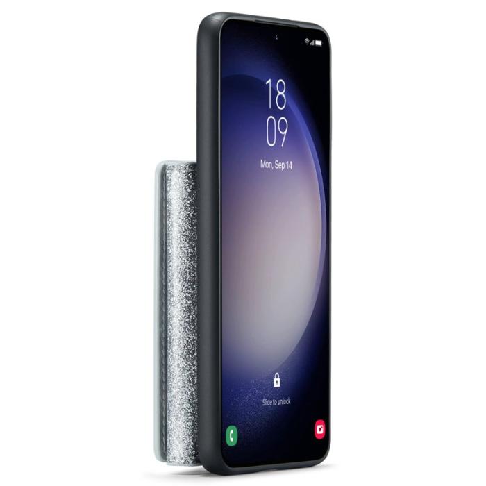 DG.MING - DG.MING M3 Series Mobilskal till Samsung Galaxy S23 FE Glitter Silver