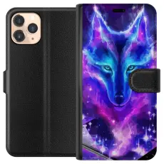 iSecrets - Plånboksfodral till Apple iPhone 11 Pro med Neon Varg