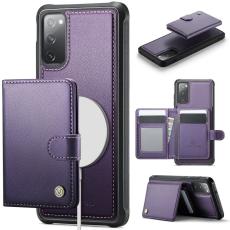 JEEHOOD - JEEHOOD J09 Fodral till Samsung Galaxy S20 FE Lila RFID-Skydd