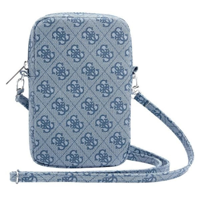 Guess - Guess Mobilväska Zip 4G Triangle - Blå