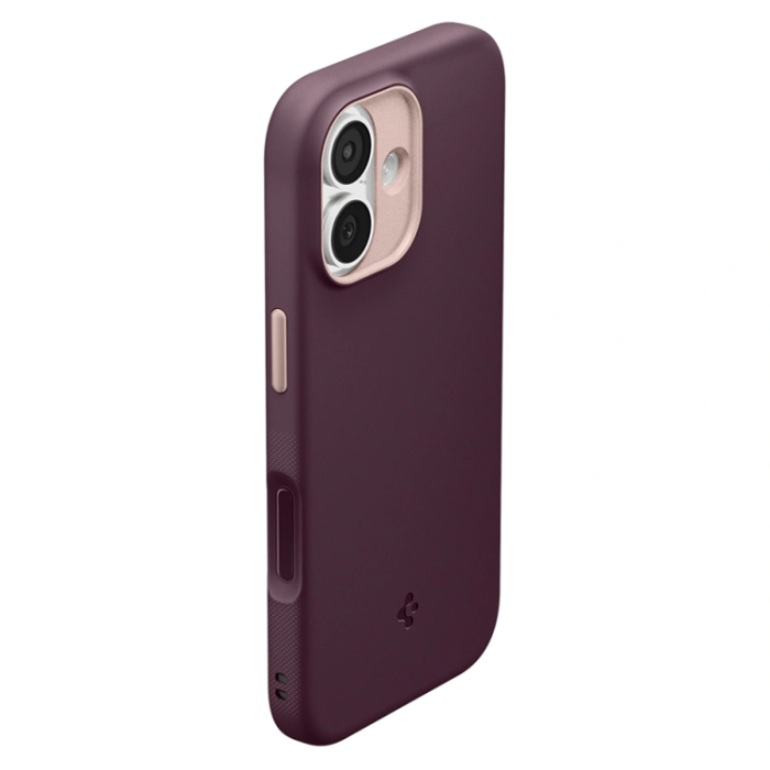Spigen - Spigen iPhone 17 Mobilskal Magsafe Nano Pop - Burgundy Bean