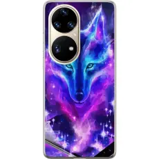 Gustaf - Mobilskal till Huawei P50 Pro med Neon Varg