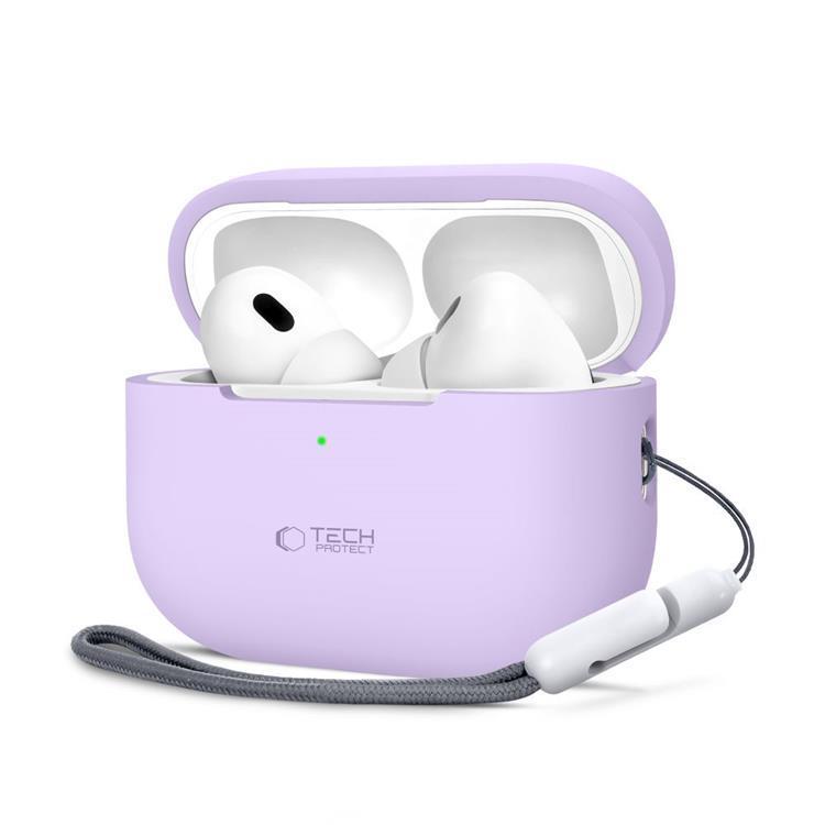 Tech-Protect Apple Airpods Pro 1/2 Skal Silikon - Lavender | 2353 | AlltMobil