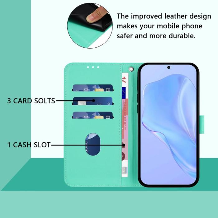 OEM - Samsung Galaxy S26 Ultra Fodral Konstläder - Grön