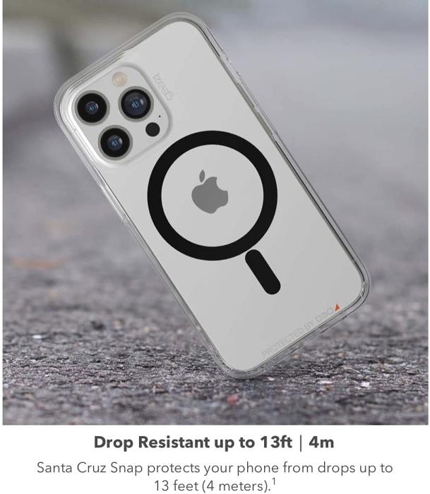 UTGATT1 - Gear4 D3O Santa Cruz Magesafe skal iPhone 13 Pro - Svart