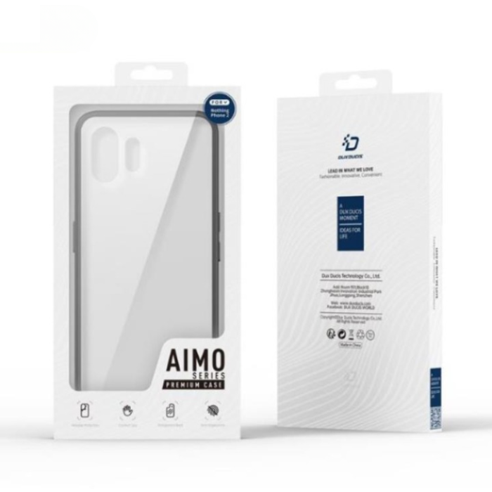 Dux Ducis - Dux Ducis Nothing Phone 2 Mobilskal Aimo - Svart
