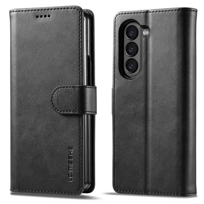 LC.imeeke - LC.IMEEKE Galaxy Z Fold 6 5G Plånboksfodral - Svart